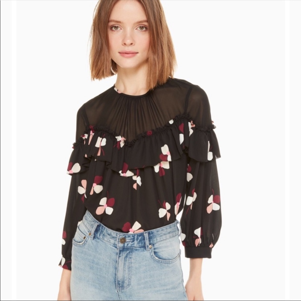 Kate Spade Blouse Large NWOT